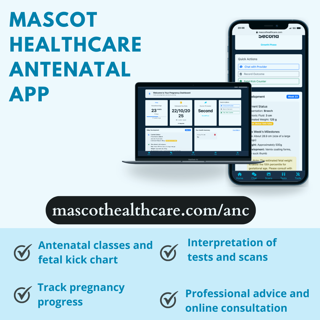 New! Track Your Pregnancy Journey with Mascot Healthcare’s Free Antenatal App