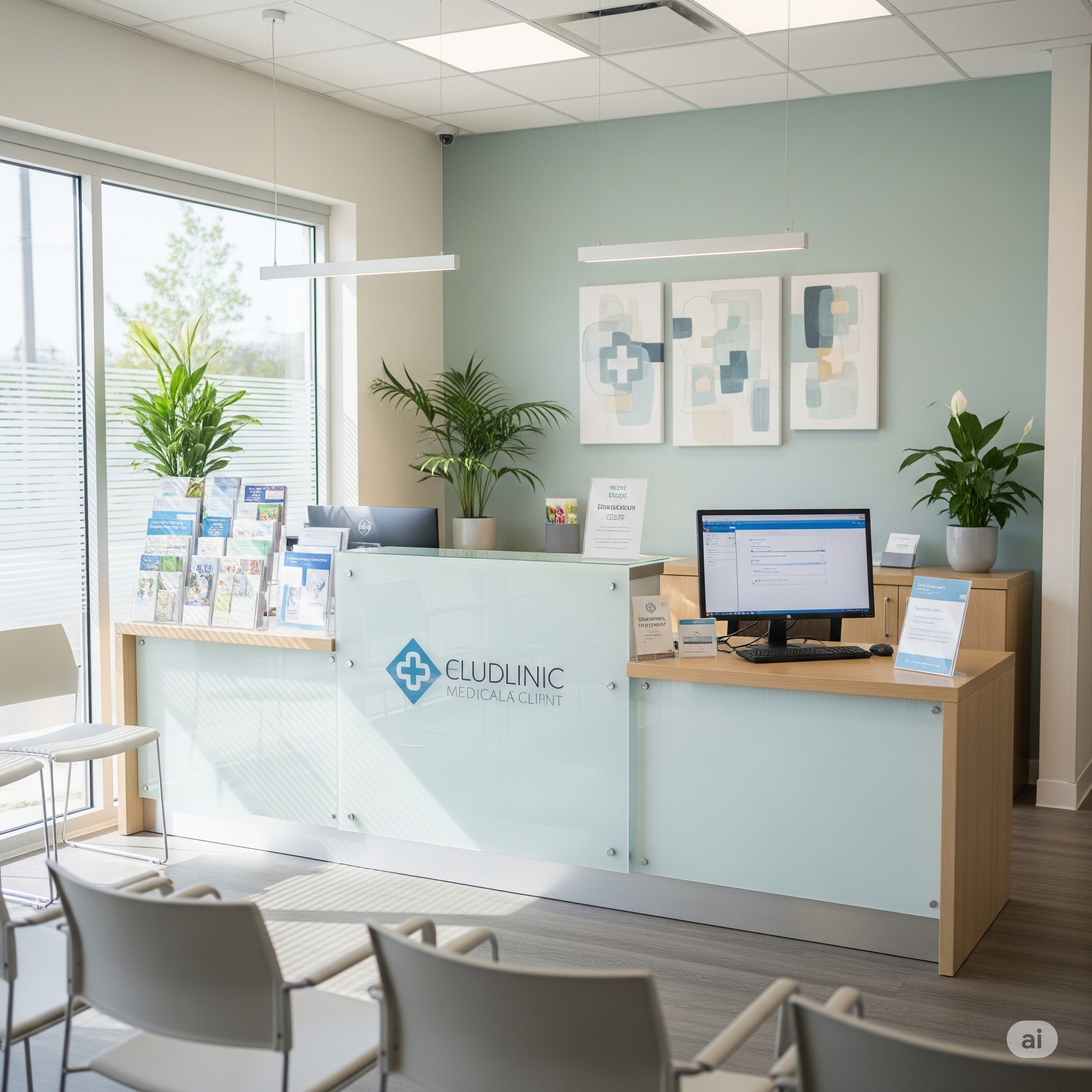 clinic front desk